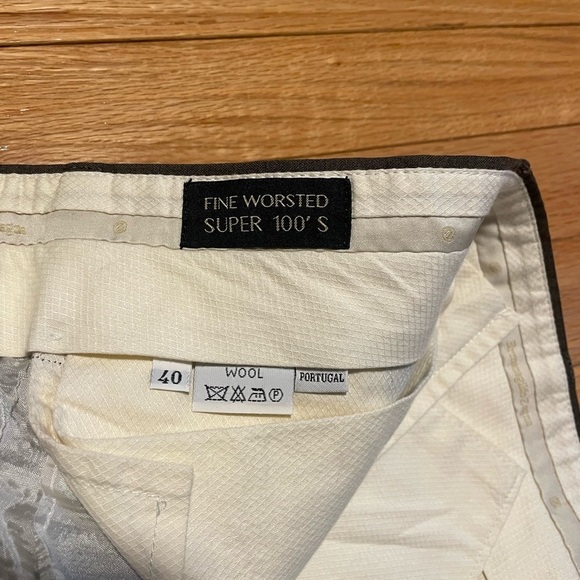 Ermenegilio Zegna Grey Men’s Dress Pants Size 40 - Picture 6 of 11